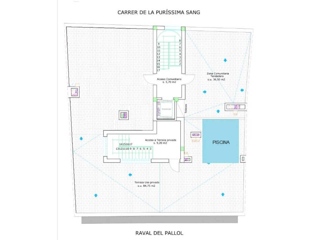 4 bedroom Flat for sale in Reus with pool garage - € 1,290,000 (Ref: 9450350)