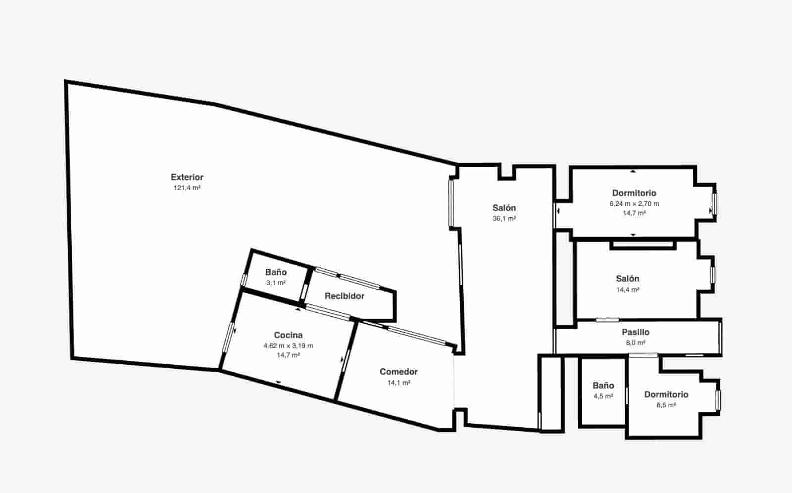 4 sovrum Radhus till salu i Tacoronte - 430 000 € (Ref: 10098563)