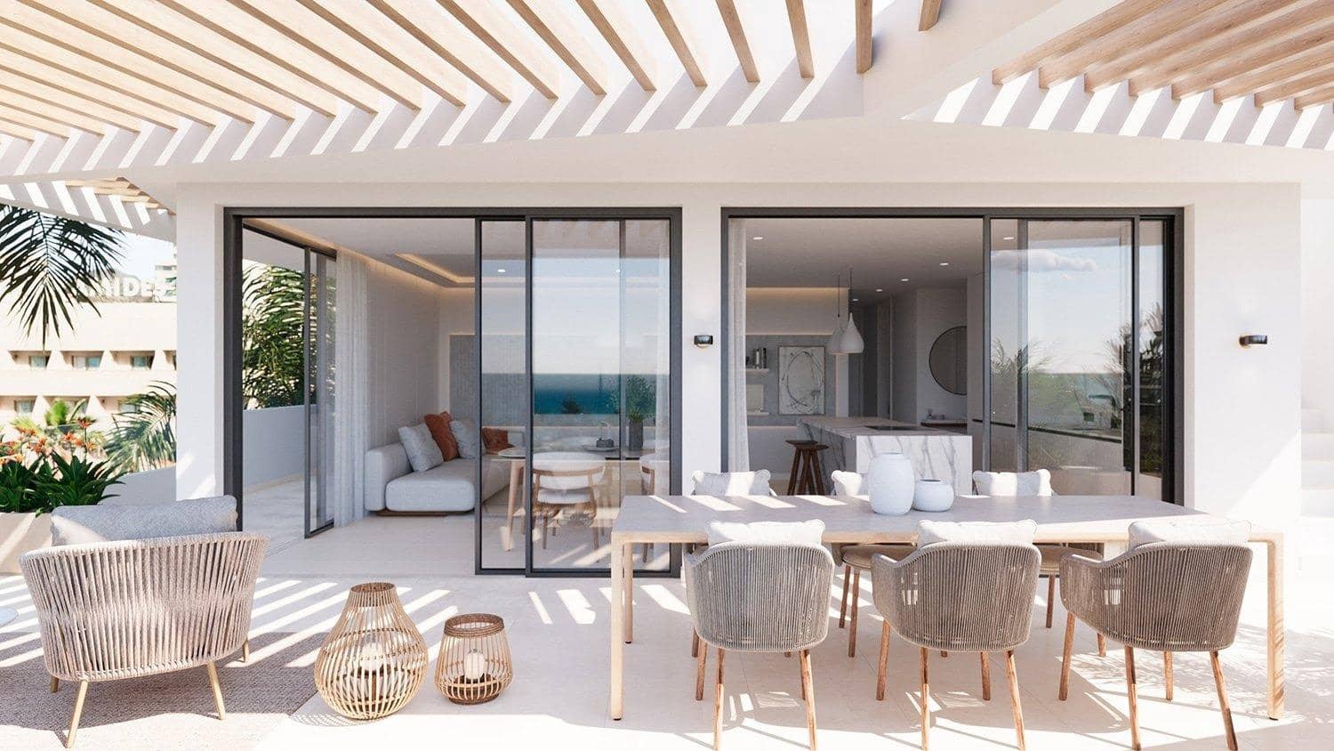1 quarto Penthouse para venda em Playa de las Americas com piscina garagem - 1 288 974 € (Ref: 10187254)