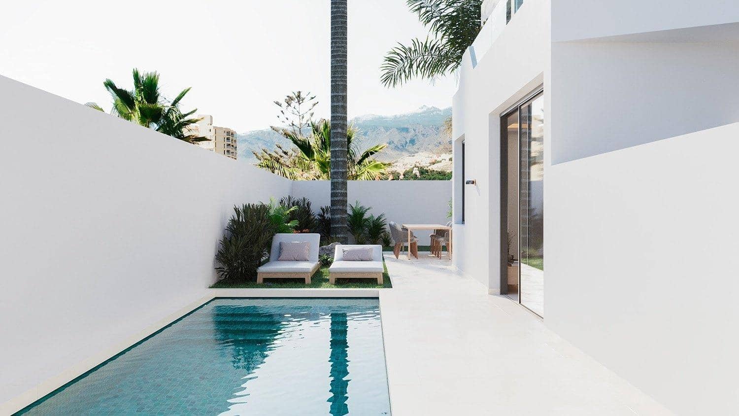 2 sovrum Lägenhet till salu i Playa de las Americas med pool garage - 854 310 € (Ref: 10187255)