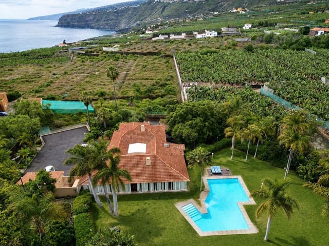 6 sypialnia Willa na sprzedaż w Puerto de la Cruz z basenem garażem - 3 500 000 € (Ref: 9849553)