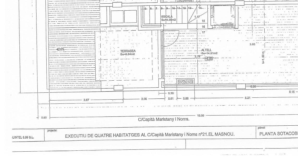 3 slaapkamer Rijtjeshuis te koop in El Masnou met garage - € 750.000 (Ref: 9310969)