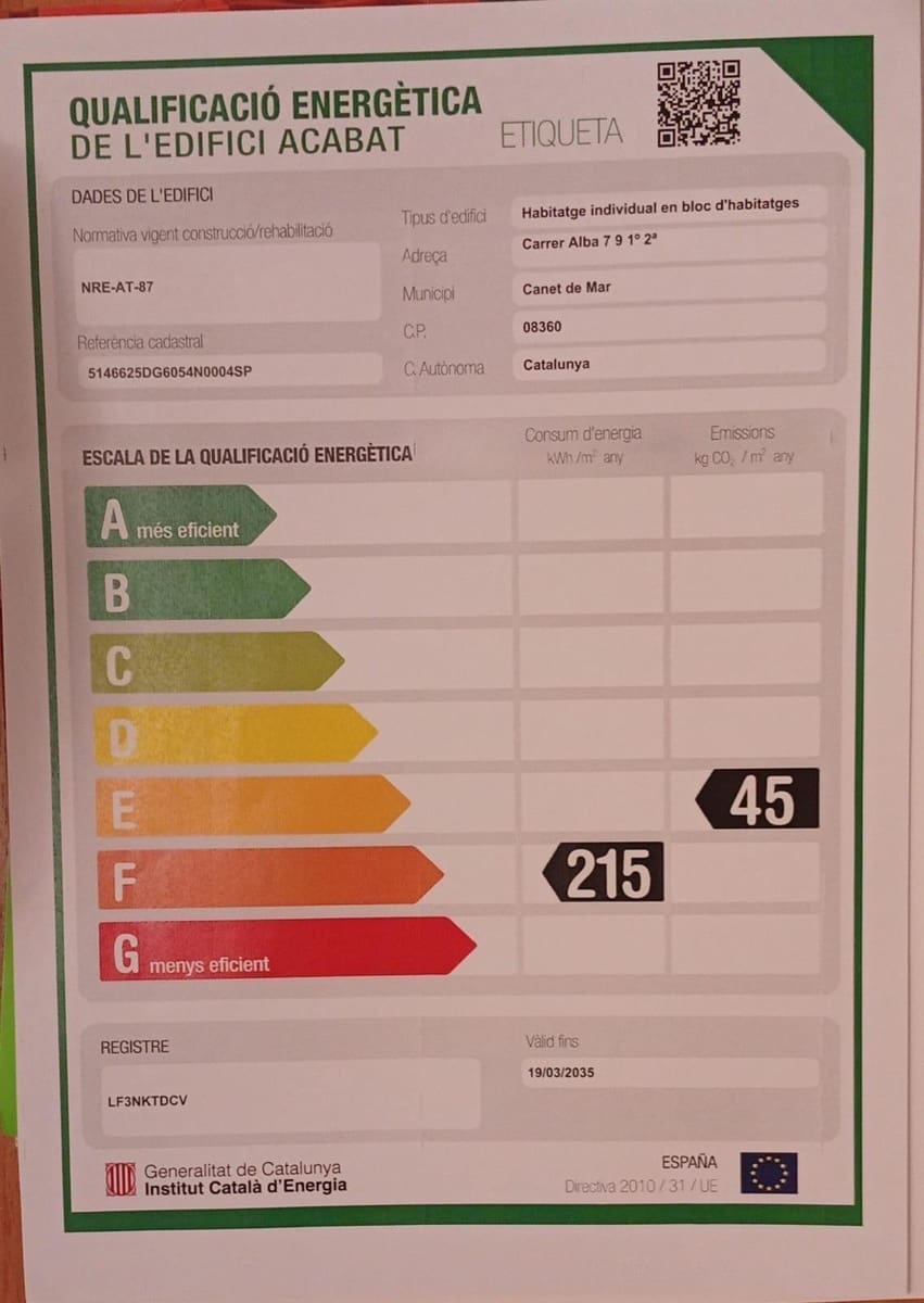 3 makuuhuone Asunto myytävänä paikassa Canet de Mar - 259 900 € (Ref: 9367645)