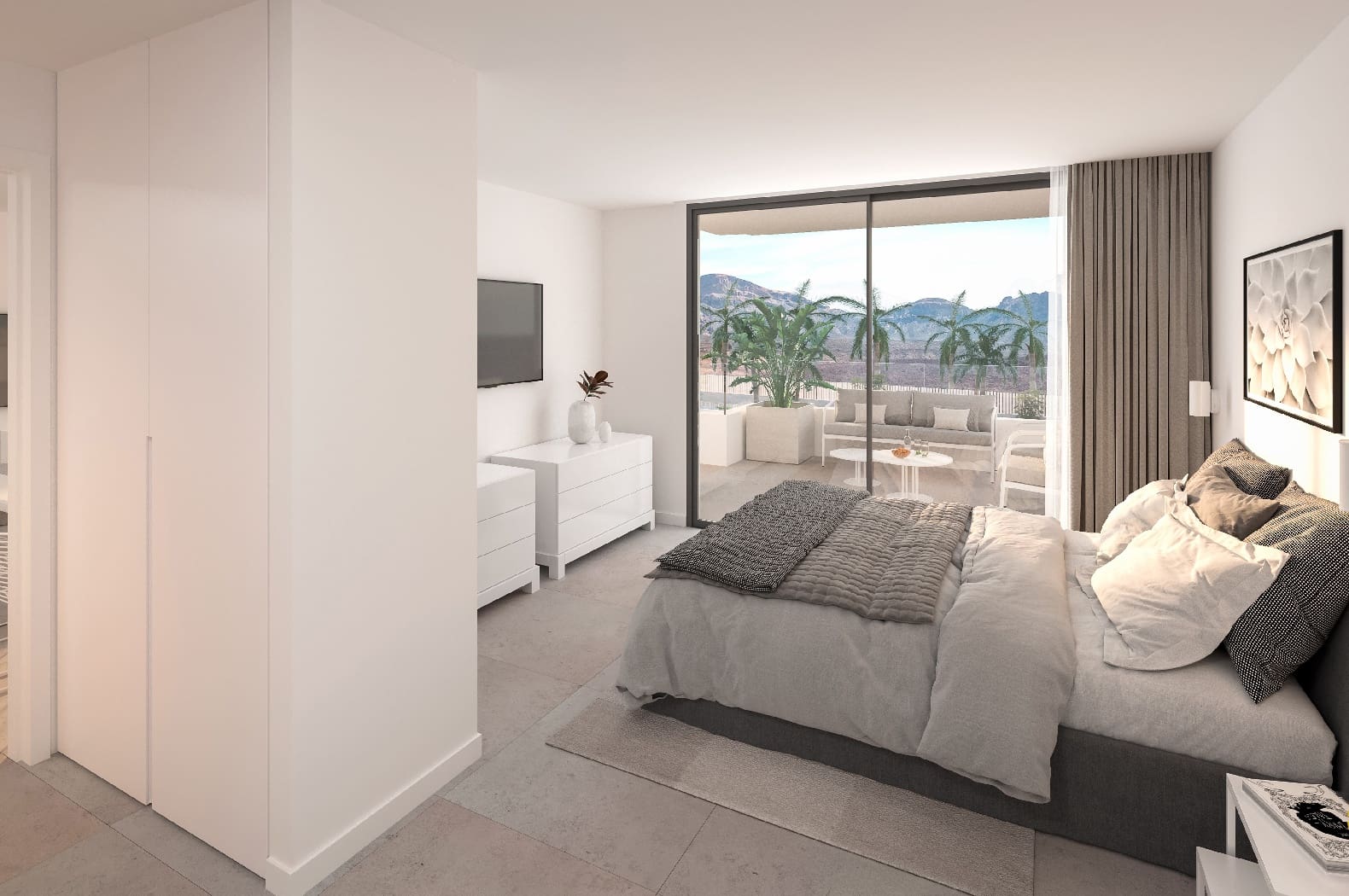 2 sypialnia Penthouse na sprzedaż w Palm-Mar z basenem garażem - 560 700 € (Ref: 7643866)