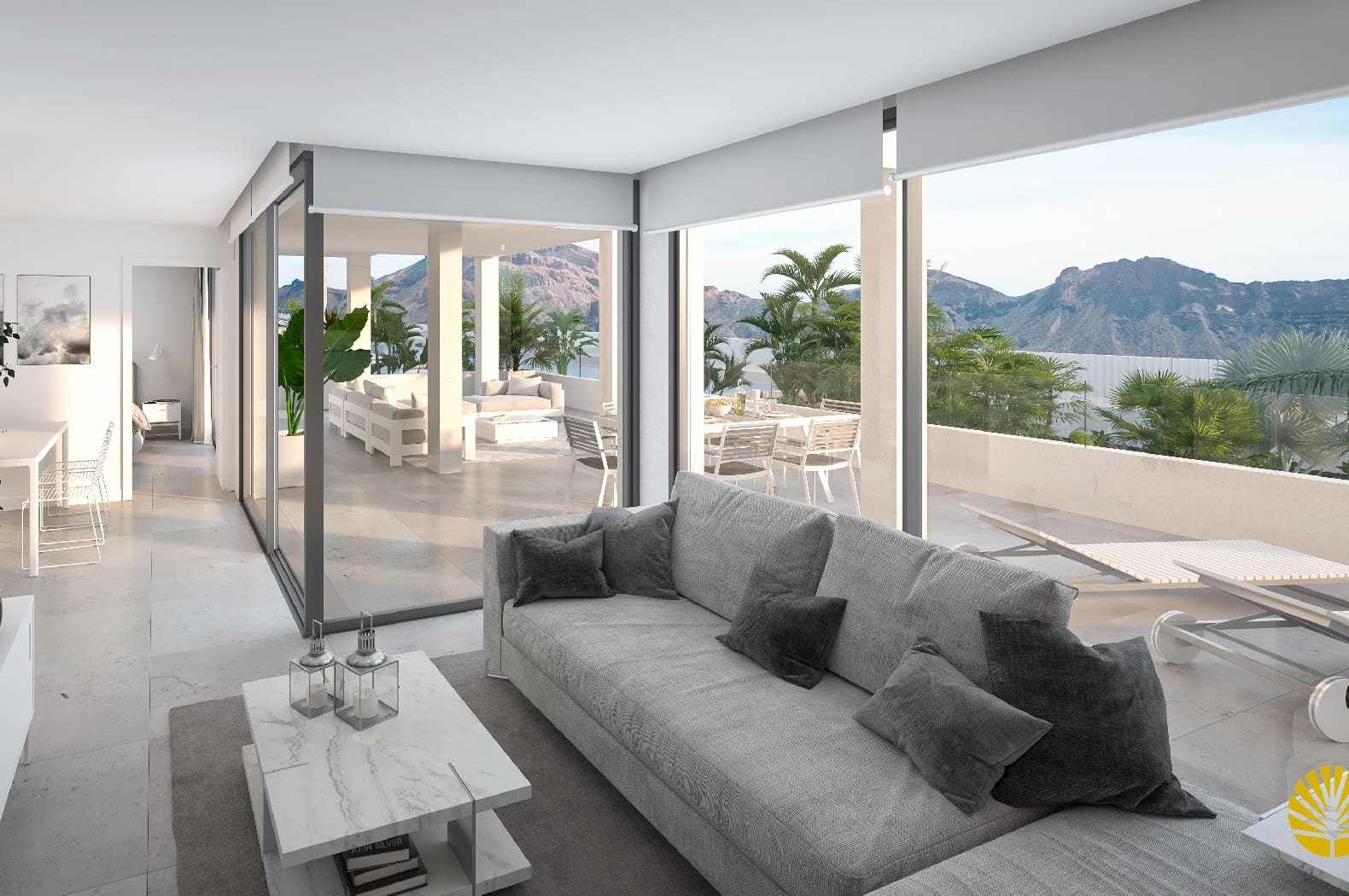 2 sypialnia Penthouse na sprzedaż w Palm-Mar z basenem garażem - 560 700 € (Ref: 7643866)