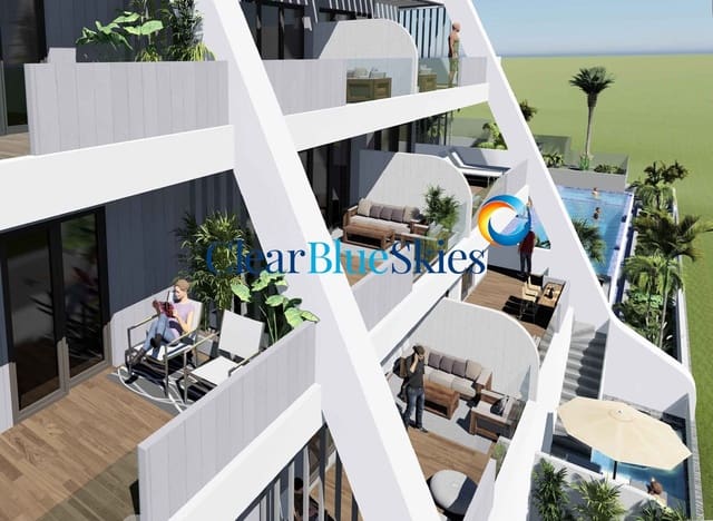 2 makuuhuone Huoneisto myytävänä paikassa Amarilla Golf, San Miguel de Abona mukana uima-altaan 
autotalli - 430 000 € (Ref: 8176643)