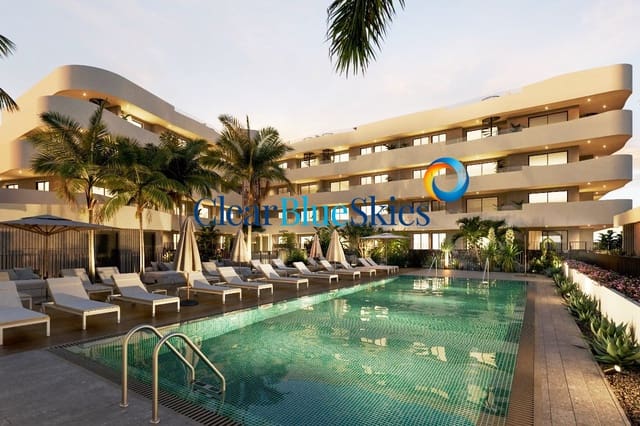 2 slaapkamer Appartement te koop in El Medano, Granadilla de Abona met zwembad garage - € 326.000 (Ref: 8575404)