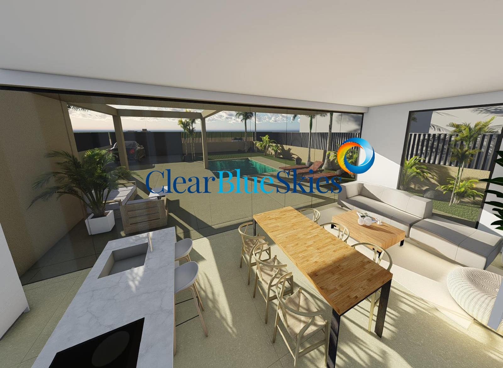 4 soveværelse Villa til salg i Palm-Mar med swimmingpool garage - € 1.750.000 (Ref: 8598175)