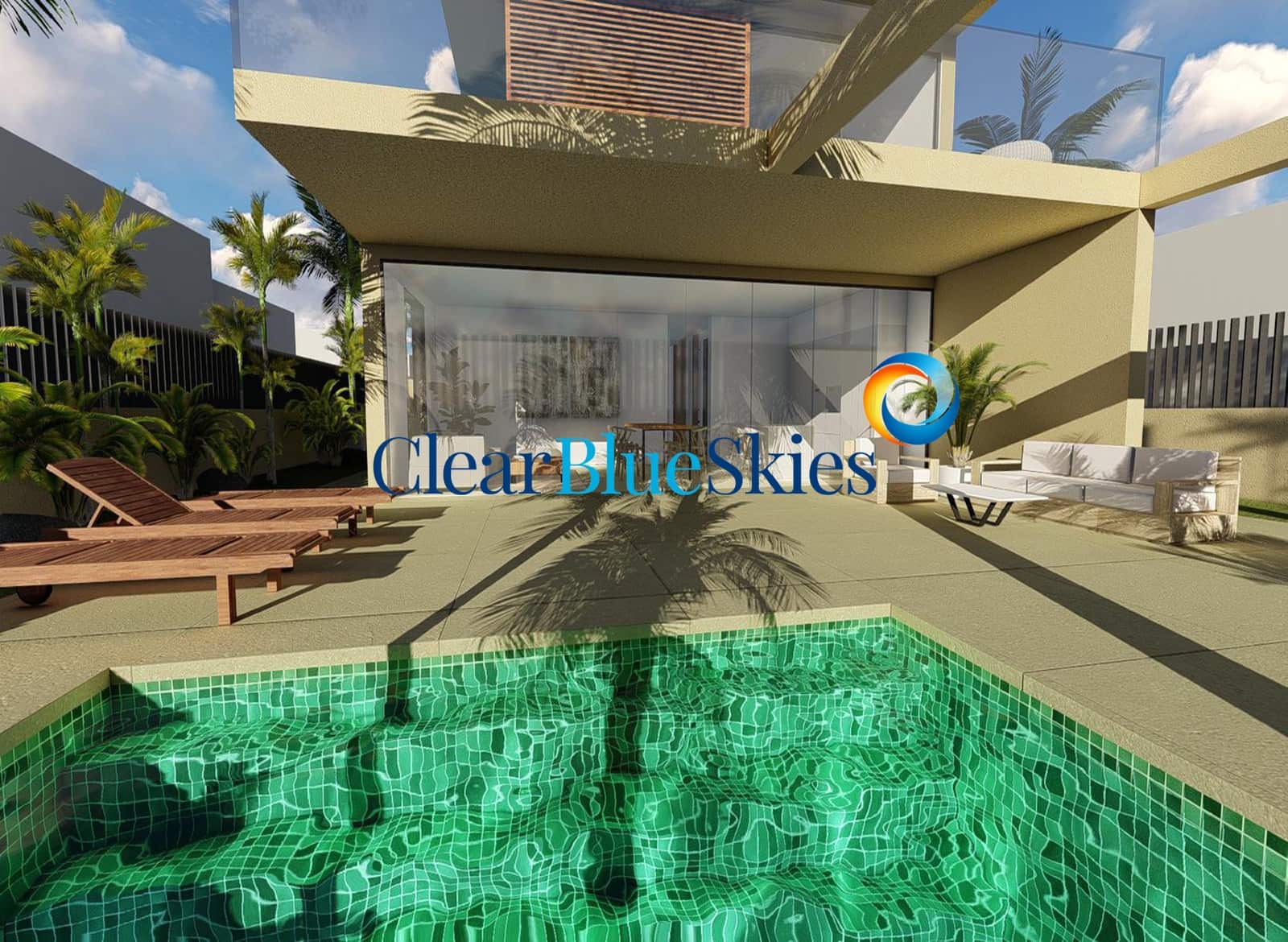 4 soveværelse Villa til salg i Palm-Mar med swimmingpool garage - € 1.750.000 (Ref: 8598175)