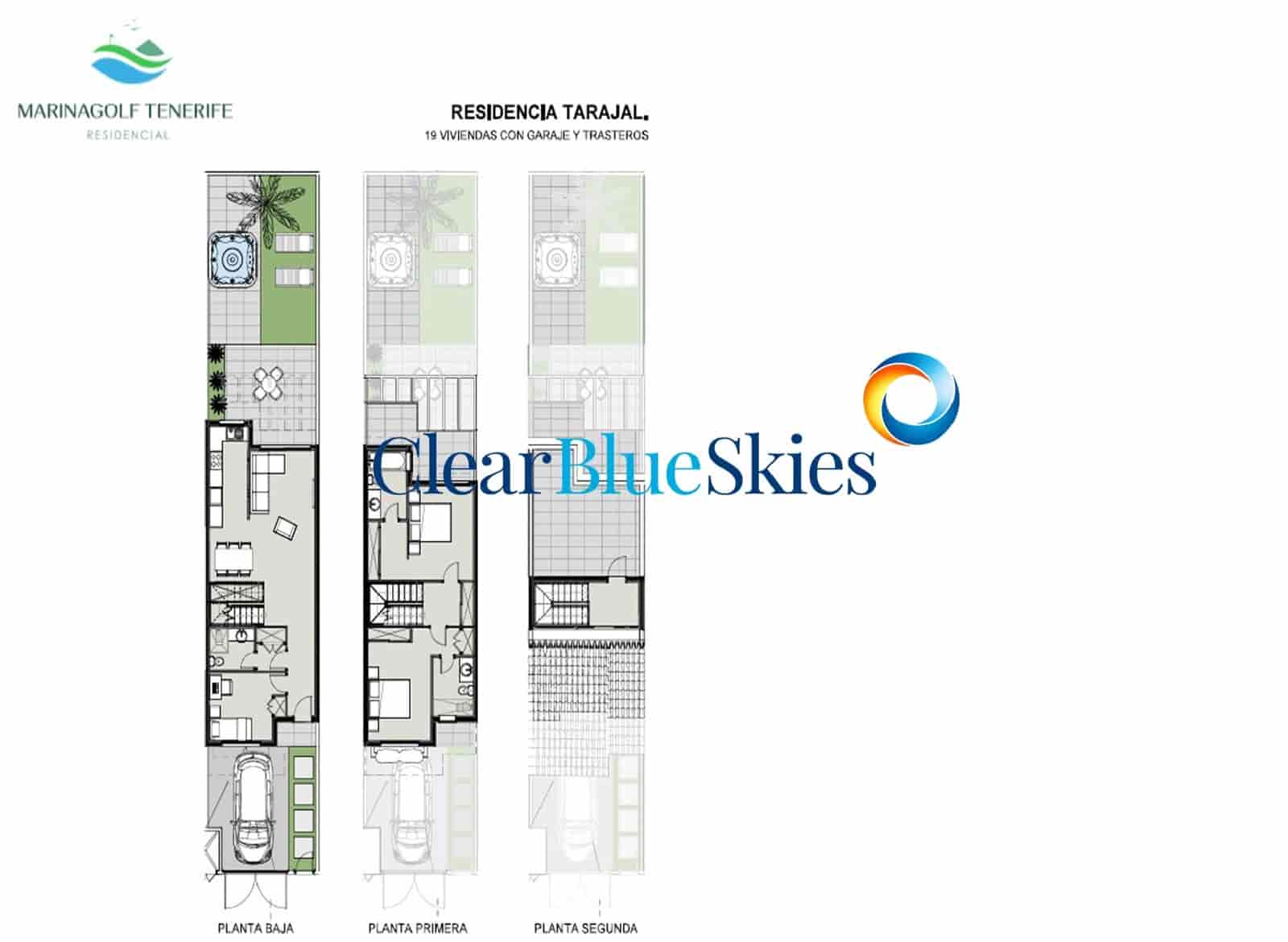 3 chambre Maison de Ville à vendre à Amarilla Golf avec garage - 556 763 € (Ref: 8959802)