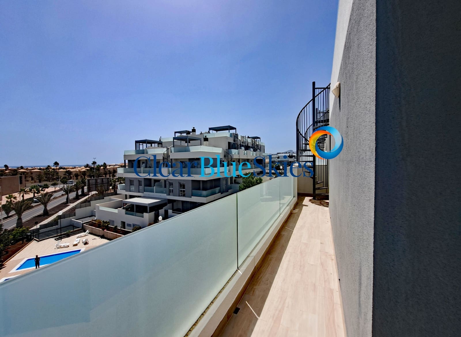 2 quarto Penthouse para venda em La Tejita com piscina garagem - 550 000 € (Ref: 9170822)