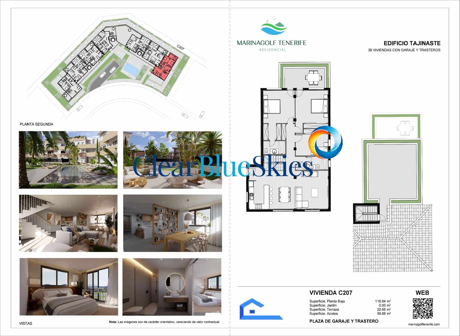 3 slaapkamer Appartement te koop in Amarilla Golf met zwembad garage - € 532.078 (Ref: 9354202)