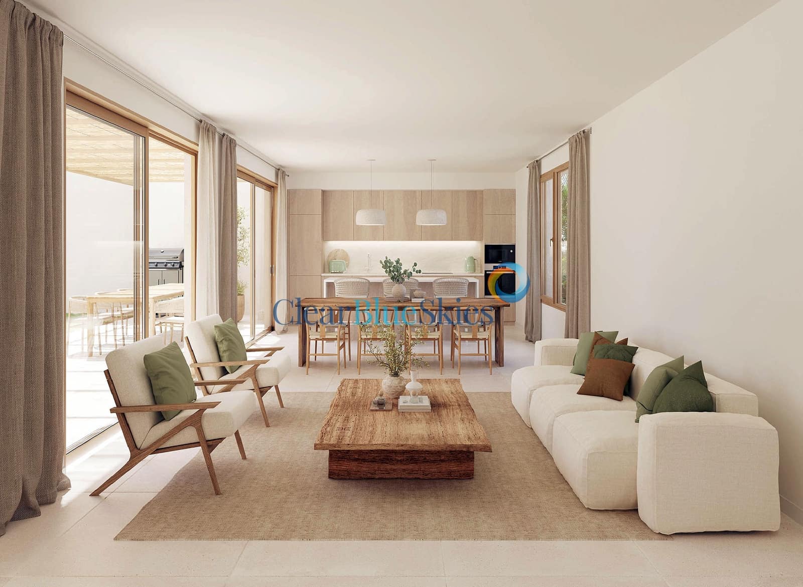 3 sypialnia Bungalow na sprzedaż w Corralejo z basenem garażem - 815 000 € (Ref: 9480688)