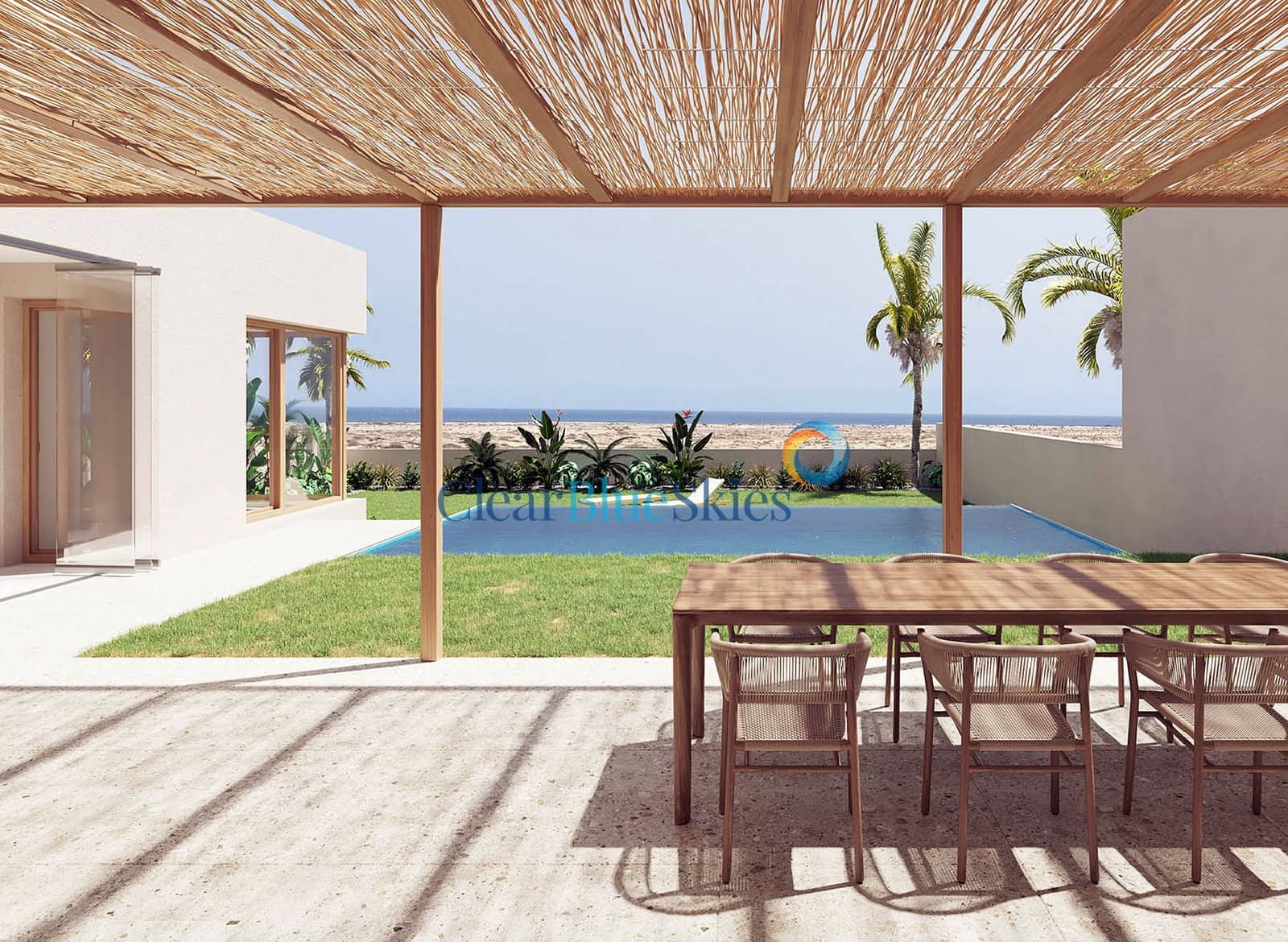 3 sypialnia Bungalow na sprzedaż w Corralejo z basenem garażem - 815 000 € (Ref: 9480688)