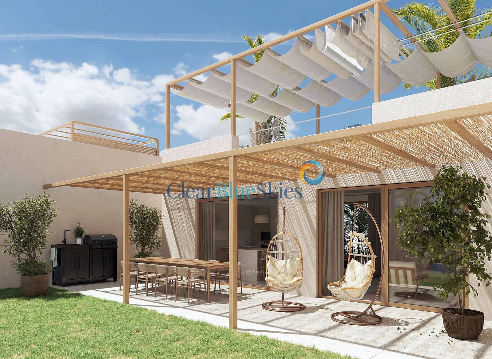 3 sypialnia Bungalow na sprzedaż w Corralejo z basenem garażem - 815 000 € (Ref: 9480688)