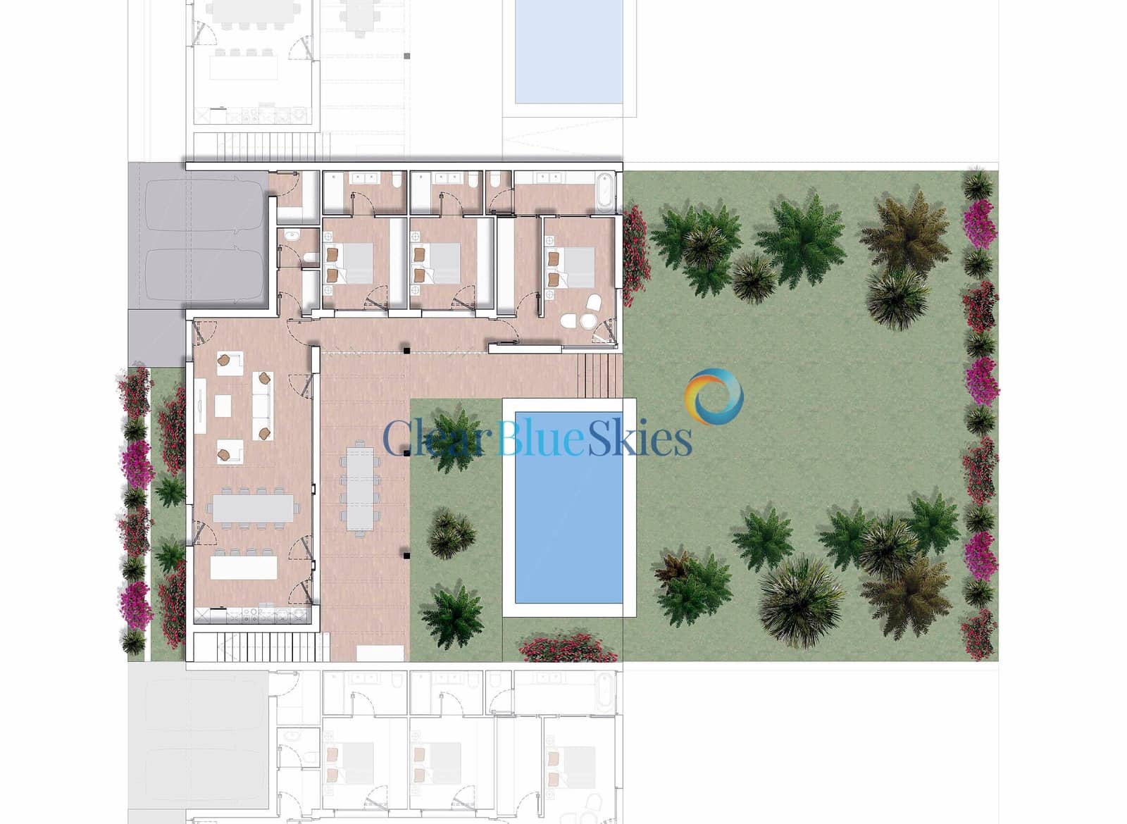 3 sypialnia Bungalow na sprzedaż w Corralejo z basenem garażem - 815 000 € (Ref: 9480688)