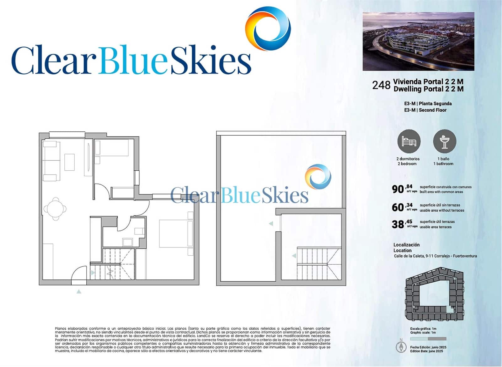 2 camera da letto Attico in vendita in Corralejo con piscina garage - 421.000 € (Rif: 9489951)