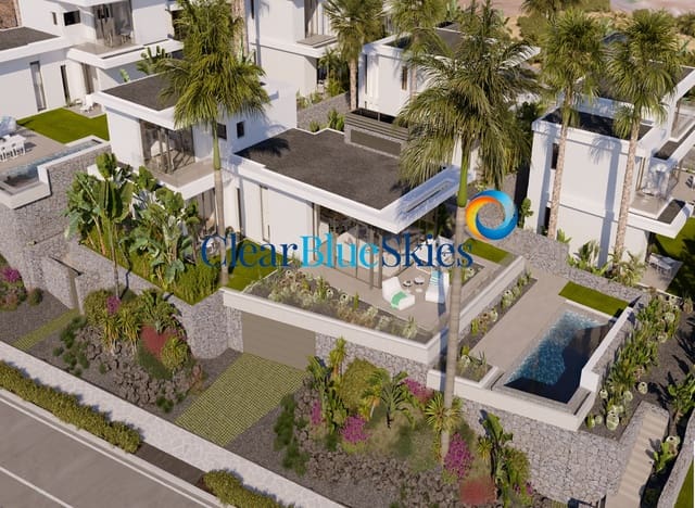 3 sypialnia Willa na sprzedaż w Playa San Juan, Guía de Isora z basenem garażem - 1 735 000 € (Ref: 9610309)