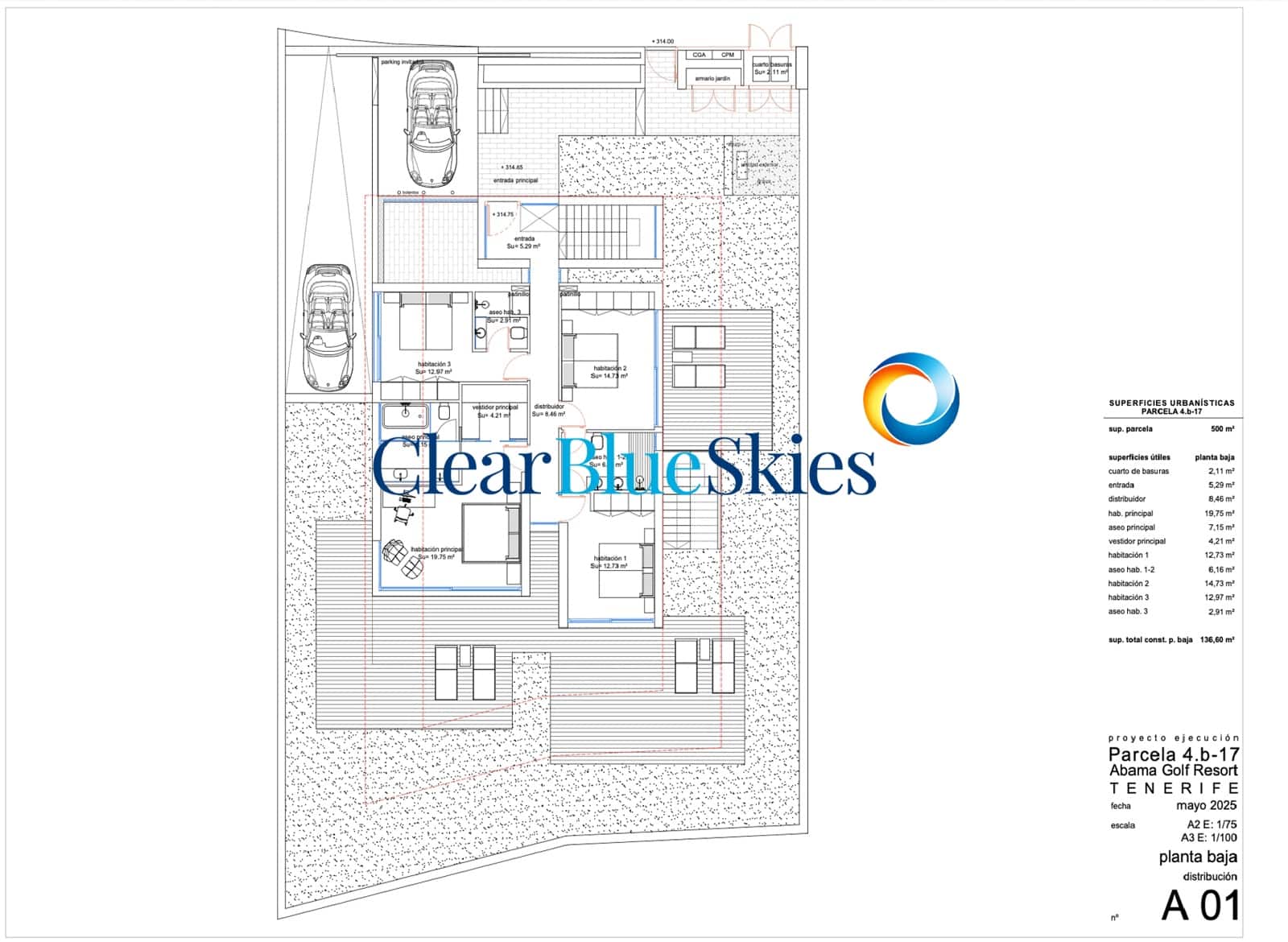 Byggetomt til salgs i Playa San Juan - € 825 000 (Ref: 9611966)