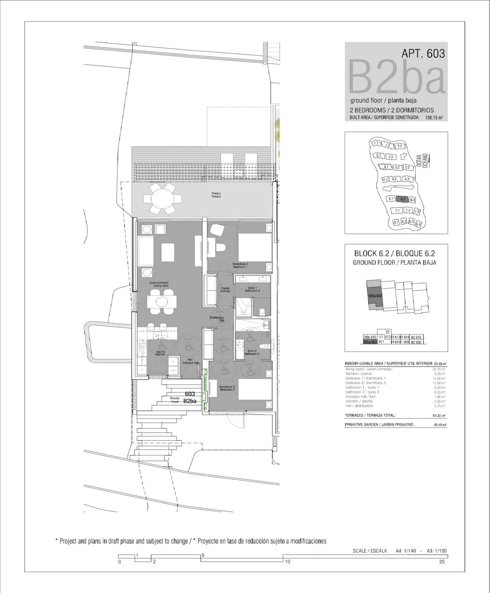 Apartamento de 2 habitaciones en Guía de Isora en venta con piscina garaje - 945.000 € (Ref: 9614308)