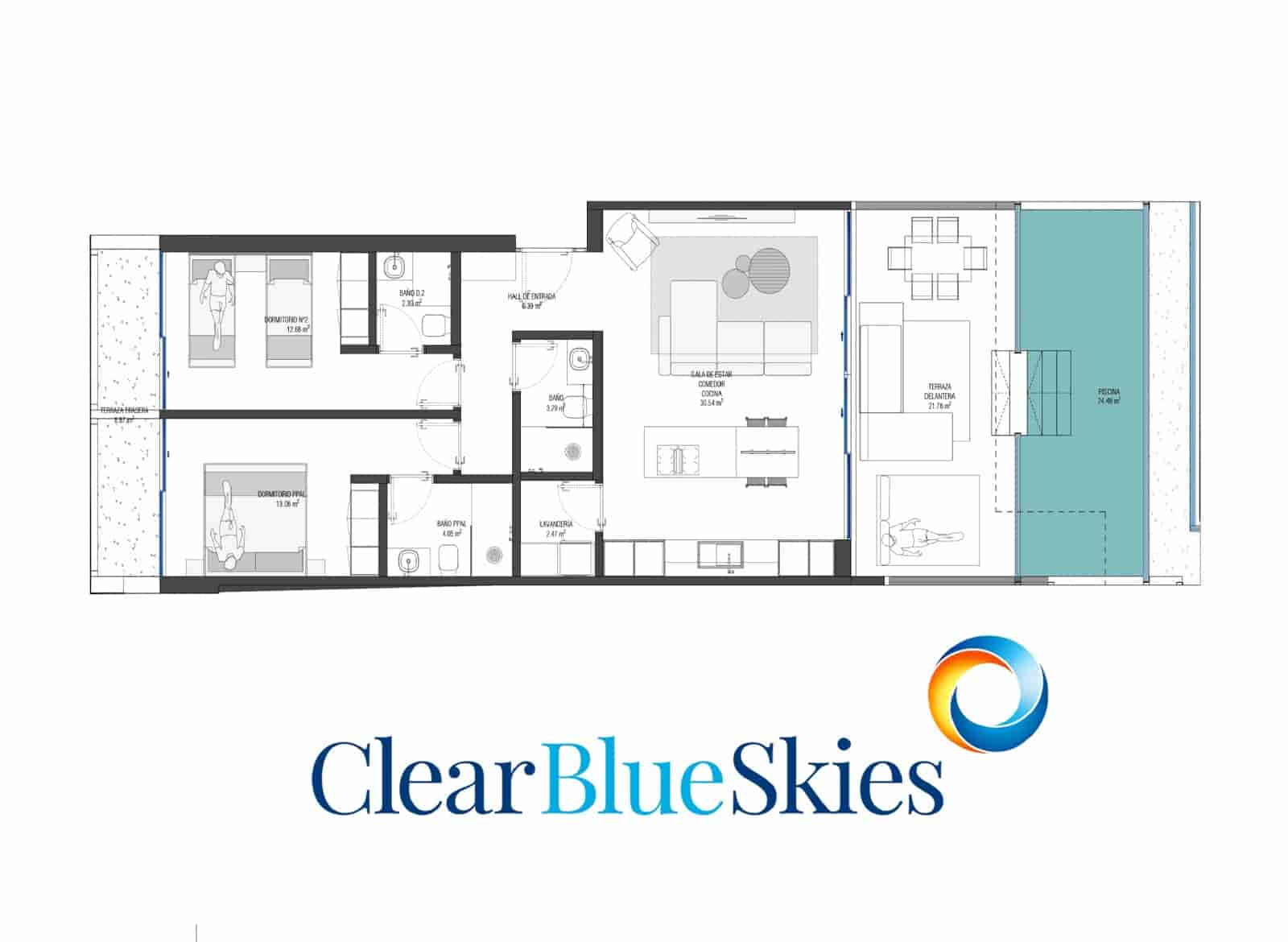 2 soveværelse Lejlighed til salg i Los Cristianos med swimmingpool garage - € 940.500 (Ref: 9783486)