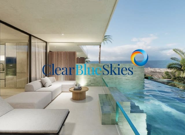 3 soverom Penthouse til salgs i Los Cristianos, Arona med svømmebasseng garasje - € 1 890 000 (Ref: 9783487)