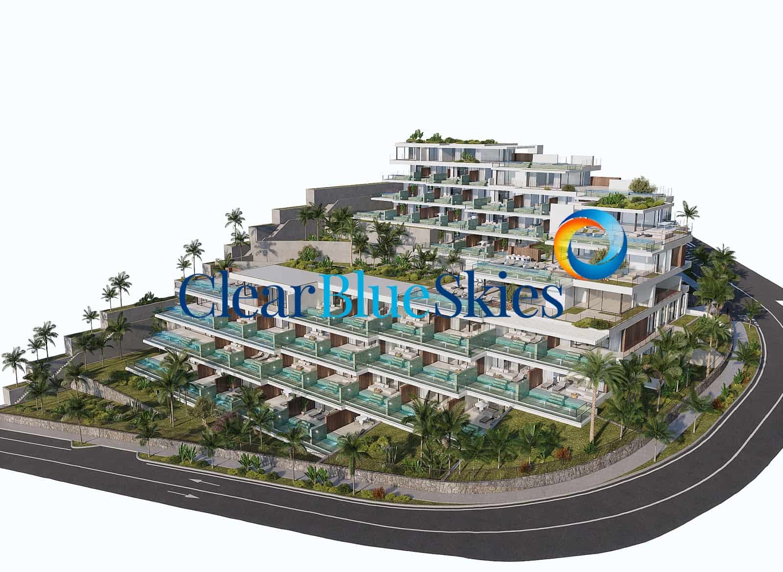 3 soverom Penthouse til salgs i Los Cristianos med svømmebasseng garasje - € 1 890 000 (Ref: 9783487)