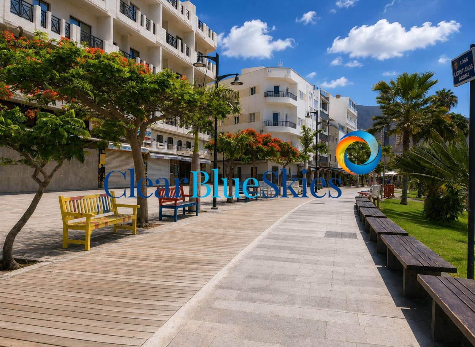 1 soveværelse Lejlighed til salg i Los Cristianos med swimmingpool garage - € 220.000 (Ref: 9877834)
