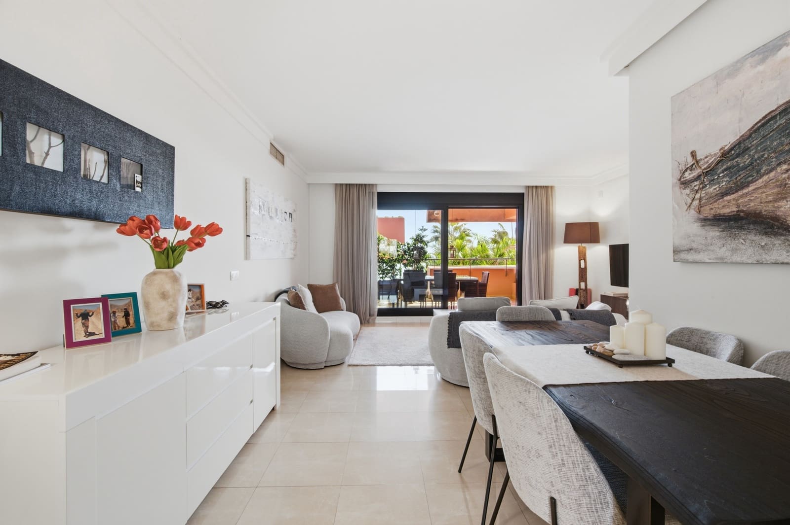 2 sypialnia Apartament na sprzedaż w New Golden Mile z basenem garażem - 550 000 € (Ref: 10164798)