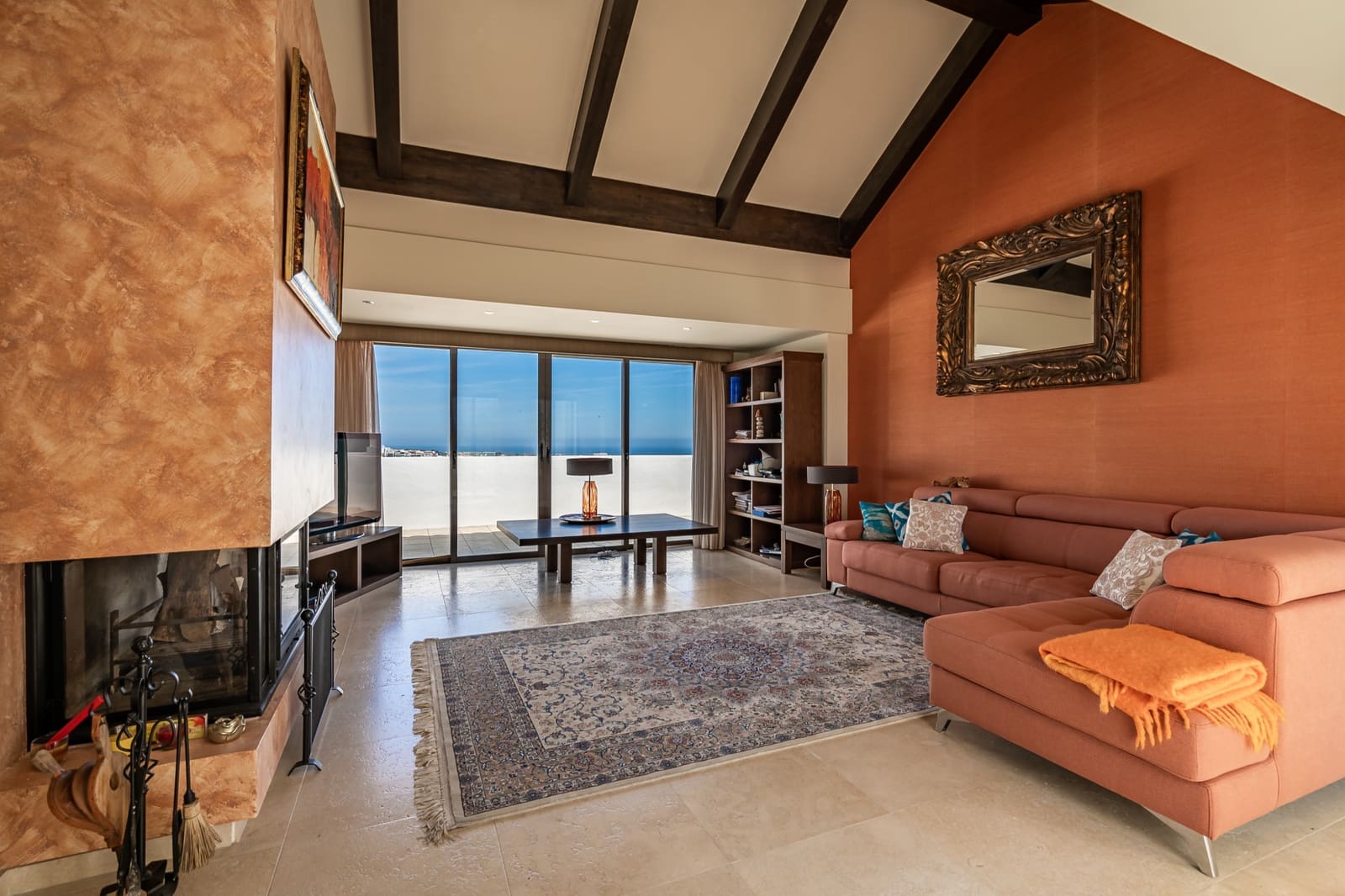 3 sypialnia Penthouse na sprzedaż w Los Flamingos z basenem garażem - 1 395 000 € (Ref: 8610956)