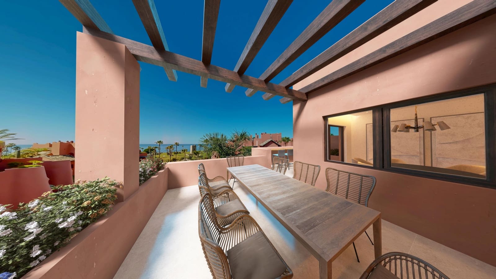 3 sypialnia Penthouse na sprzedaż w Guadalmansa z basenem garażem - 4 995 000 € (Ref: 9780308)