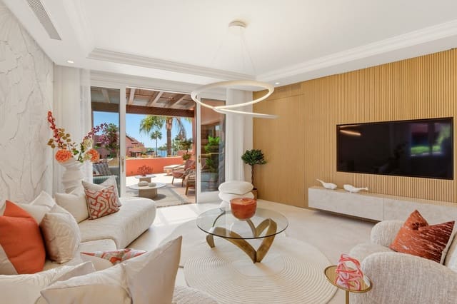 3 sypialnia Penthouse na sprzedaż w Guadalmansa, Estepona z basenem garażem - 3 350 000 € (Ref: 9788251)