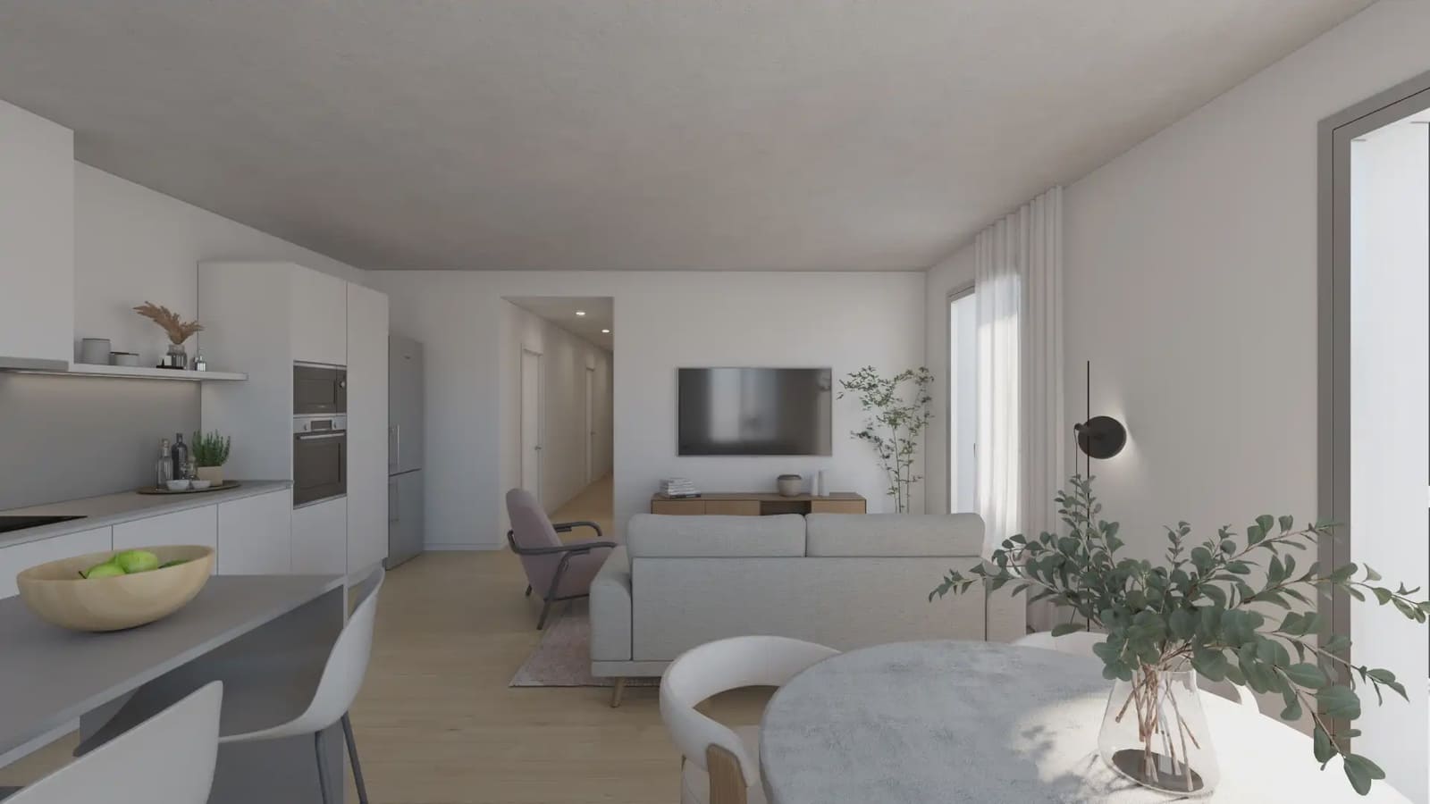 3 bedroom Apartment for sale in Riudellots de la Selva with garage - € 345,000 (Ref: 9850546)