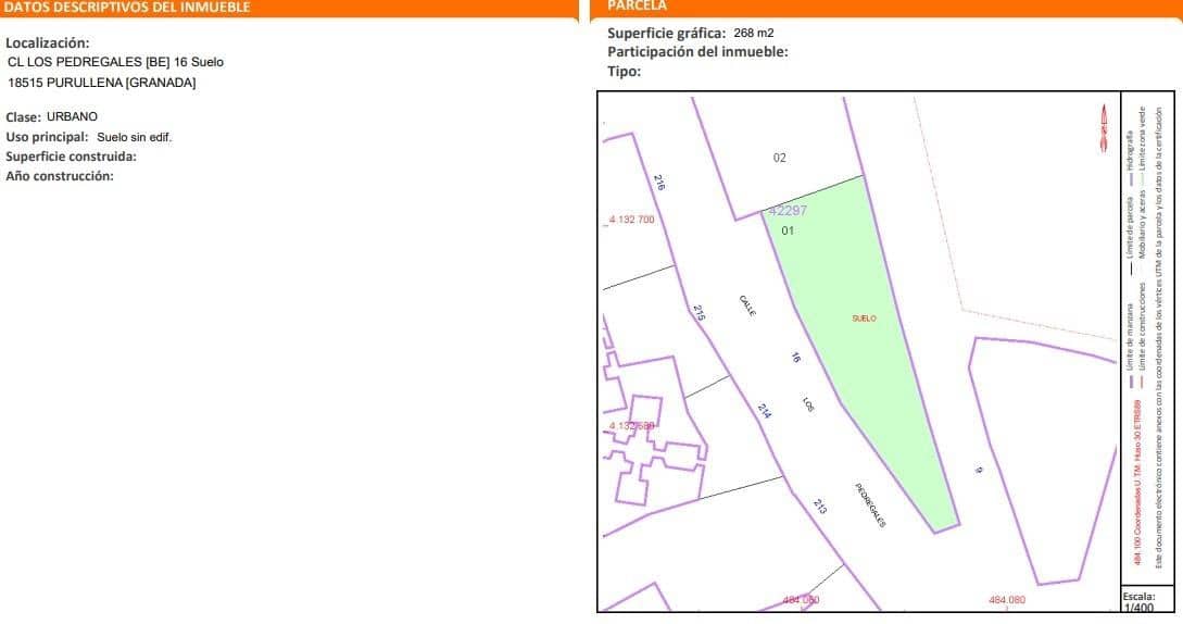 Tontti myytävänä paikassa Purullena - 25 000 € (Ref: 10013405)