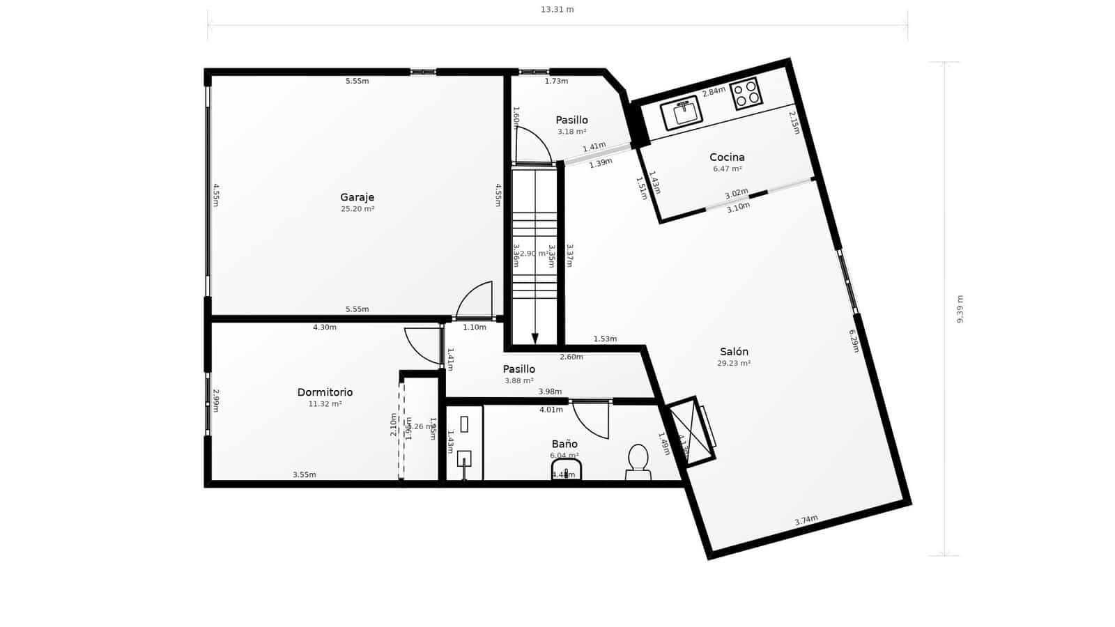 4 makuuhuone Huvila myytävänä paikassa Guadix mukana 
autotalli - 190 000 € (Ref: 9129136)