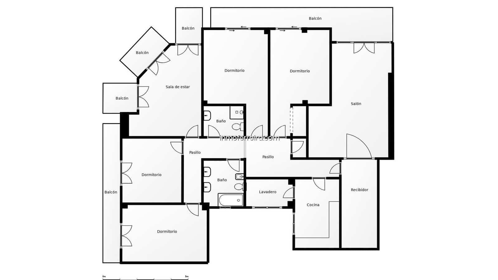5 bedroom Flat for sale in Guadix - € 180,000 (Ref: 9582992)