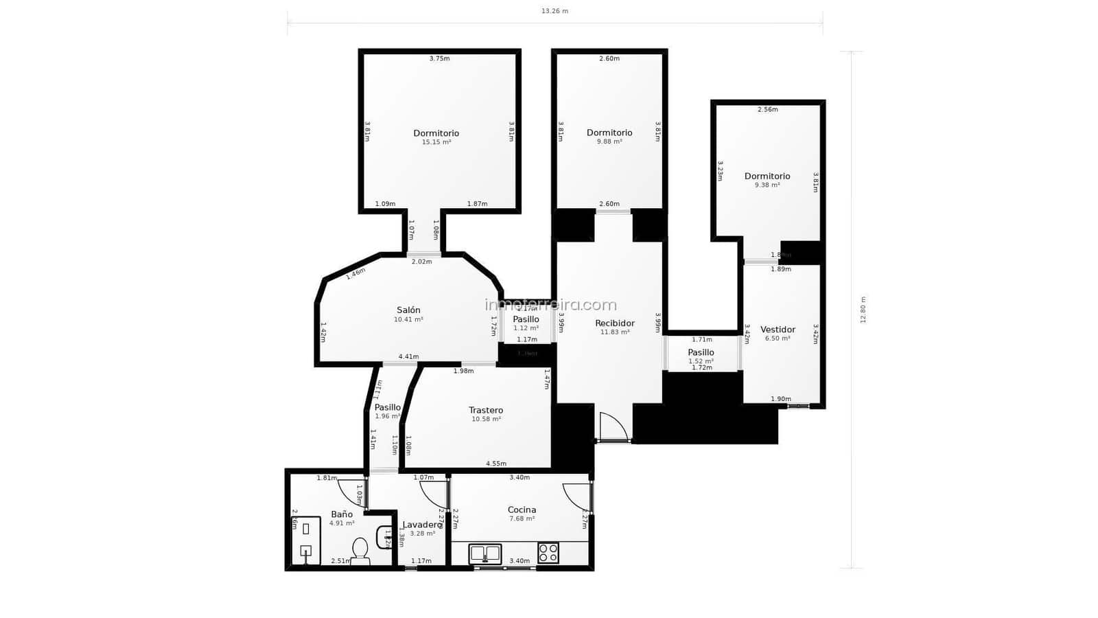 3 quarto Casa em Banda para venda em Guadix - 105 000 € (Ref: 9582994)