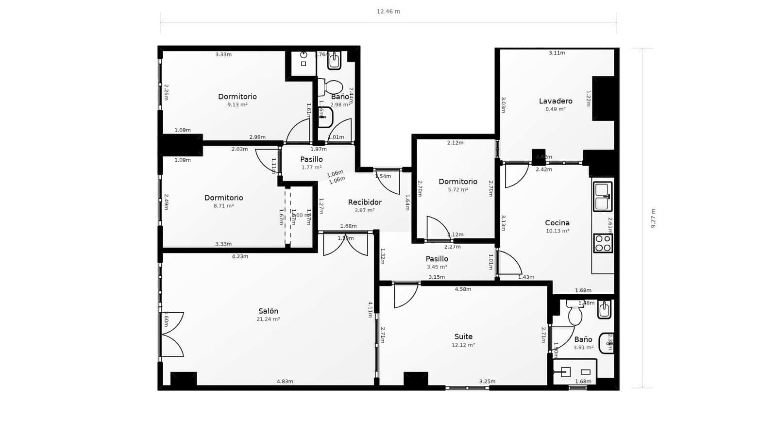 4 bedroom Flat for sale in Guadix - € 130,000 (Ref: 9591360)
