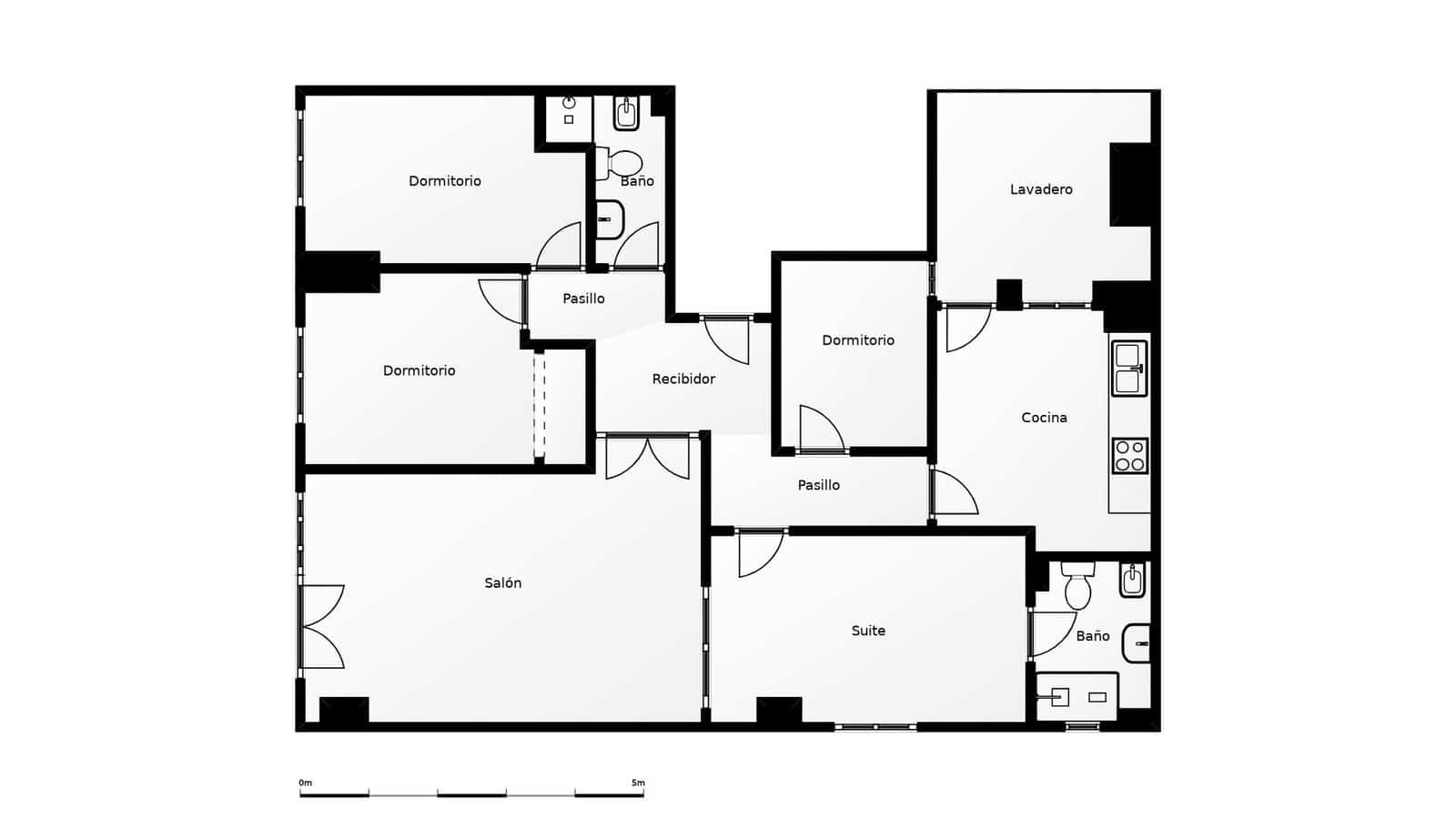 4 bedroom Flat for sale in Guadix - € 130,000 (Ref: 9591360)