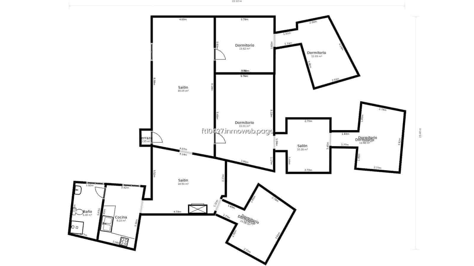 6 quarto Quinta/Casa Rural para venda em Gor - 85 000 € (Ref: 9794663)