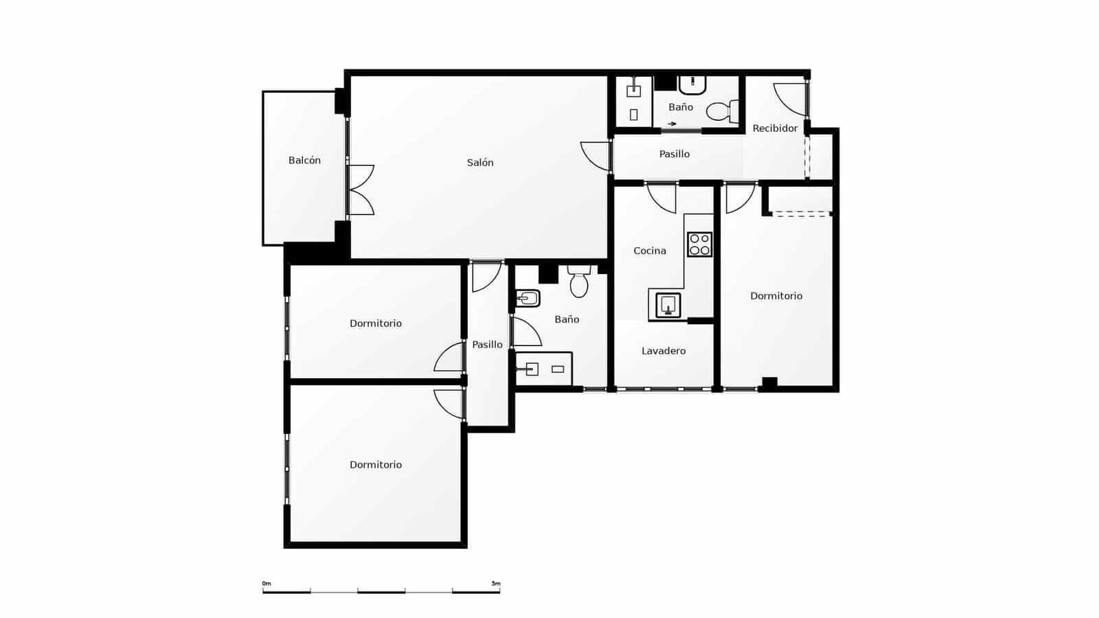 3 bedroom Flat for sale in Guadix - € 130,000 (Ref: 9820550)