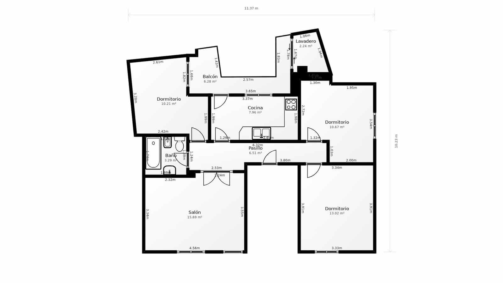 3 bedroom Flat for sale in Guadix - € 74,000 (Ref: 9825283)