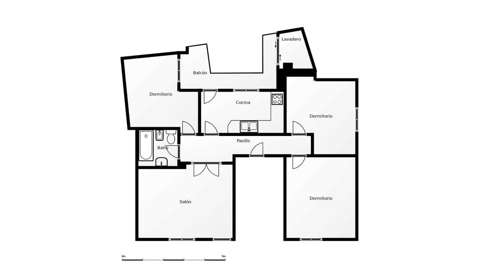 3 bedroom Flat for sale in Guadix - € 74,000 (Ref: 9825283)