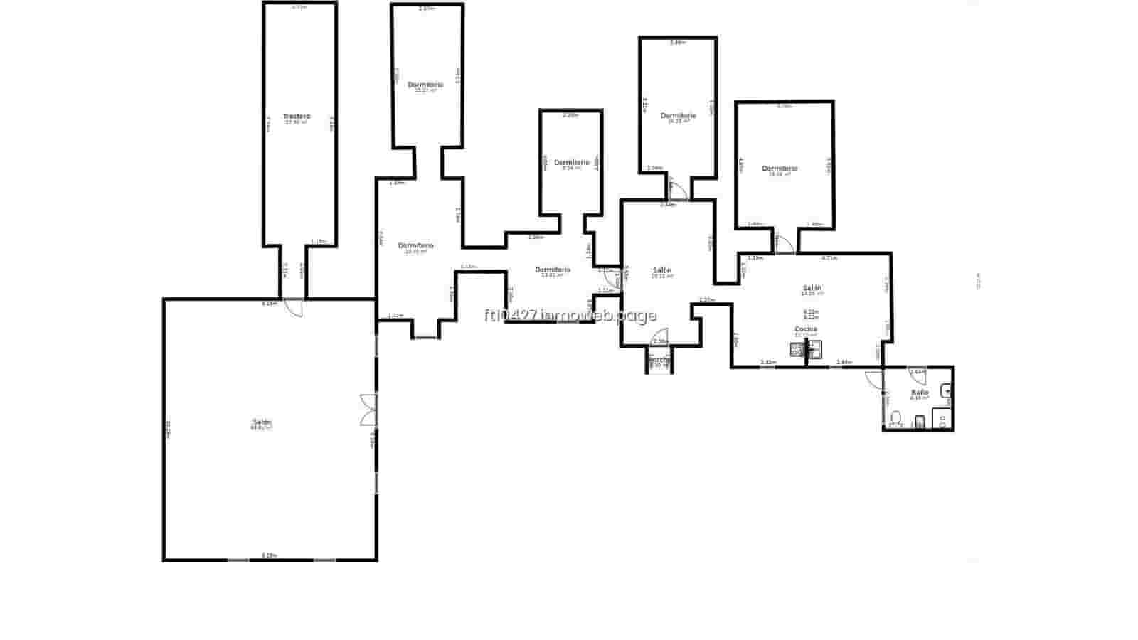 6 sovrum Finca/Hus på landet till salu i Guadix med pool - 240 000 € (Ref: 9915869)