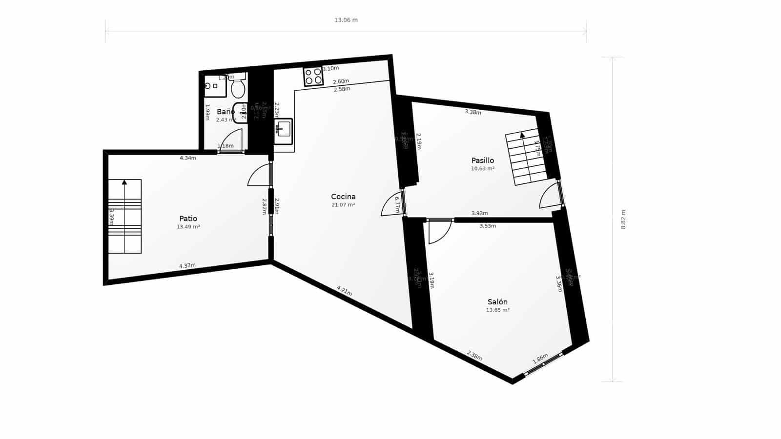 3 sypialnia Dom na sprzedaż w Guadix - 75 000 € (Ref: 9959817)
