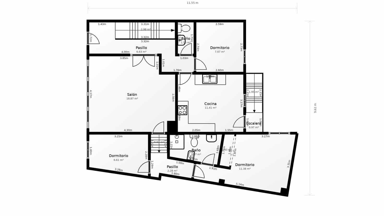 6 Zimmer Reihenhaus zu verkaufen in Guadix mit Garage - 250.000 € (Ref: 9983044)