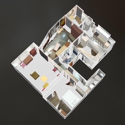 Piso de 3 habitaciones en Figares, Granada ciudad en alquiler - 990 € (Ref: 10034011)