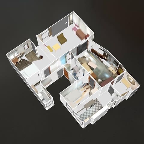 Piso de 3 habitaciones en Figares, Granada ciudad en alquiler - 990 € (Ref: 10034011)