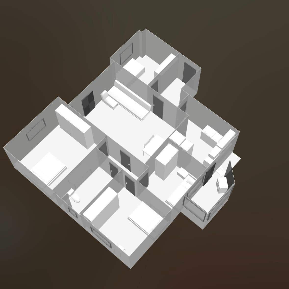4 sovrum Lägenhet att hyra i Granada stad - 250 € (Ref: 10043062)