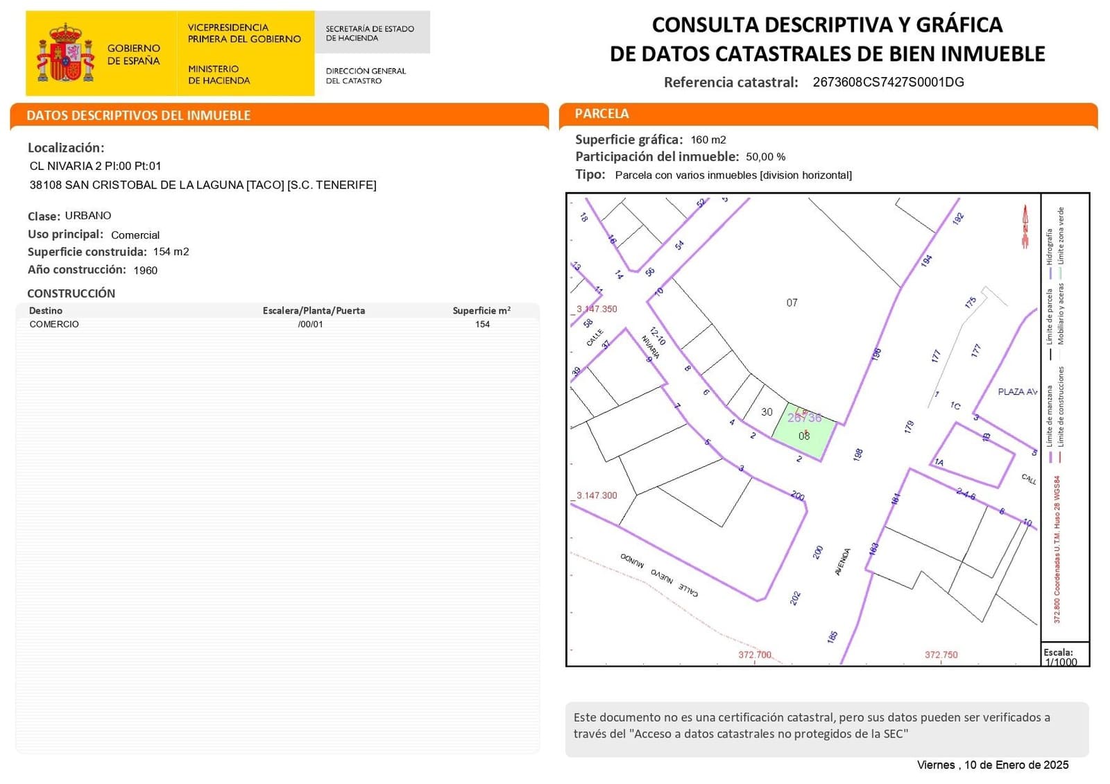 Commercial for sale in San Cristobal de La Laguna - € 180,000 (Ref: 10109791)